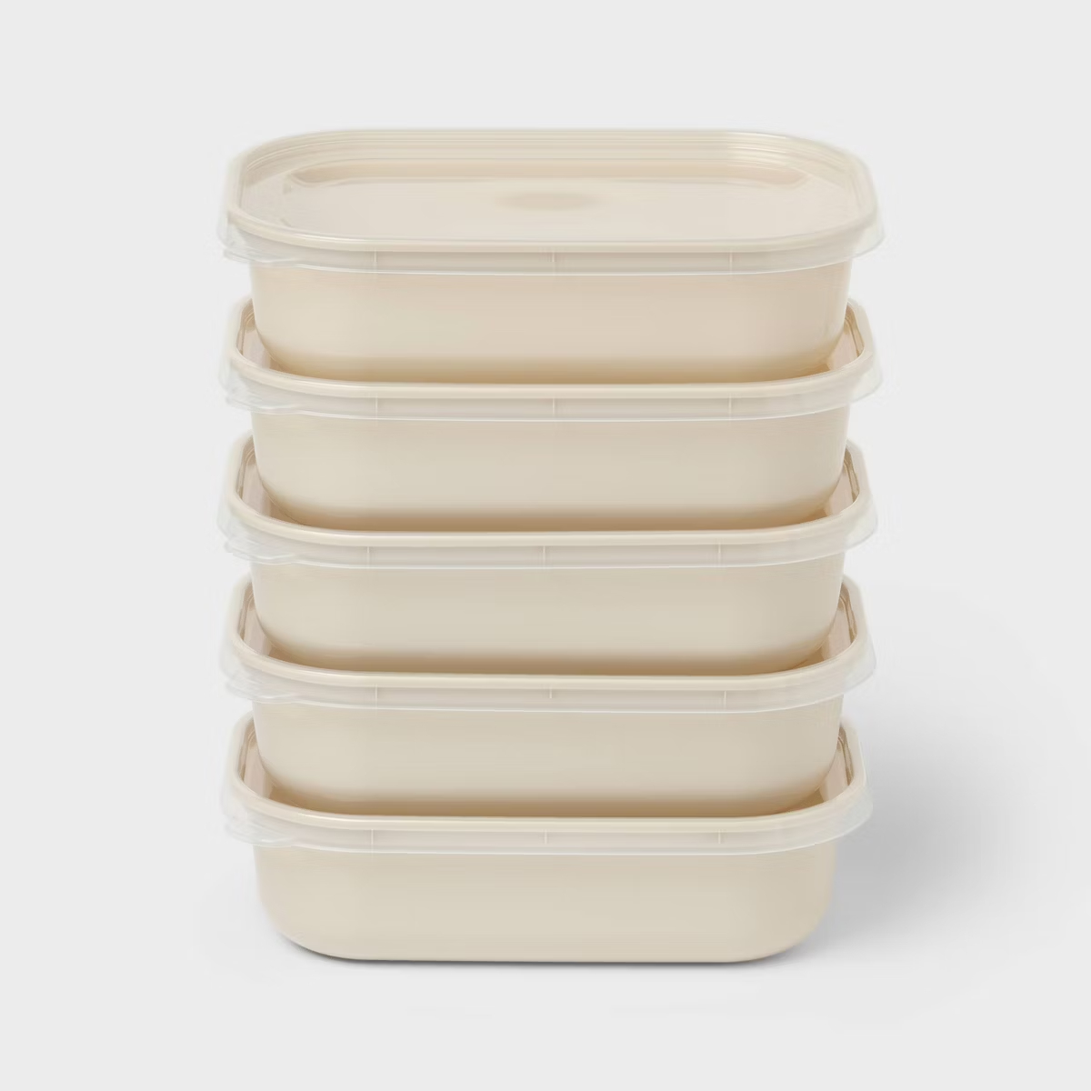 Meal Prep Diet - 10pc Set of 5 Single Compartment