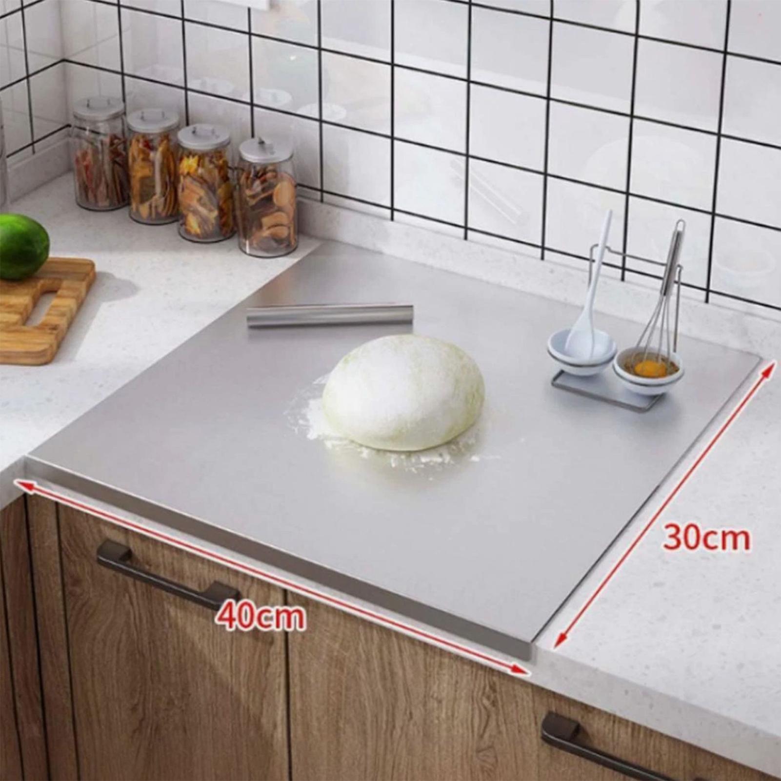 Meal Prep For Cutting - Stainless Steel Cutting Board Nonstick Double-Sided