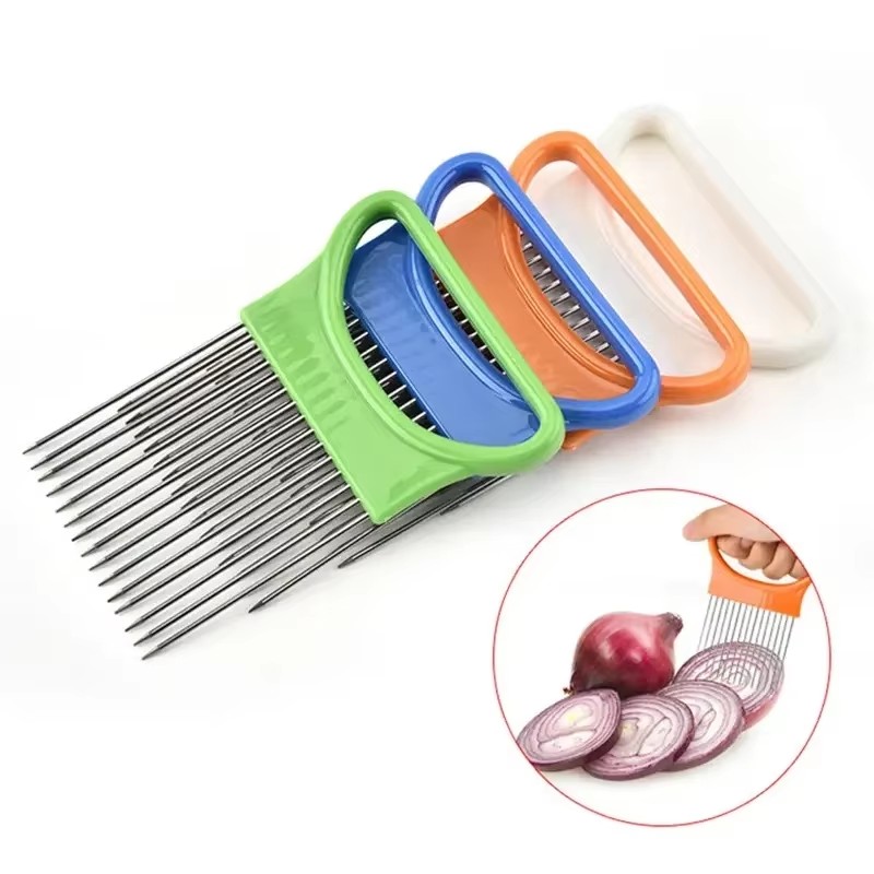 Onion Holder Slicer - 1/2/3/4pcs Effortlessly Slice Onions with this