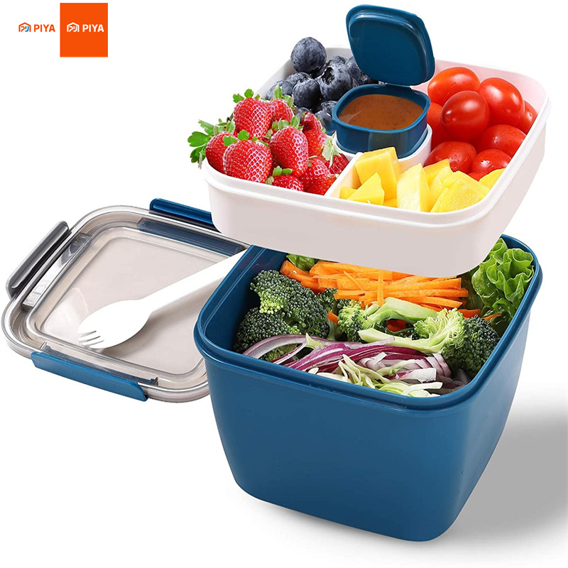 Portable Salad Lunch Container - Salad Container Jar recension och pris