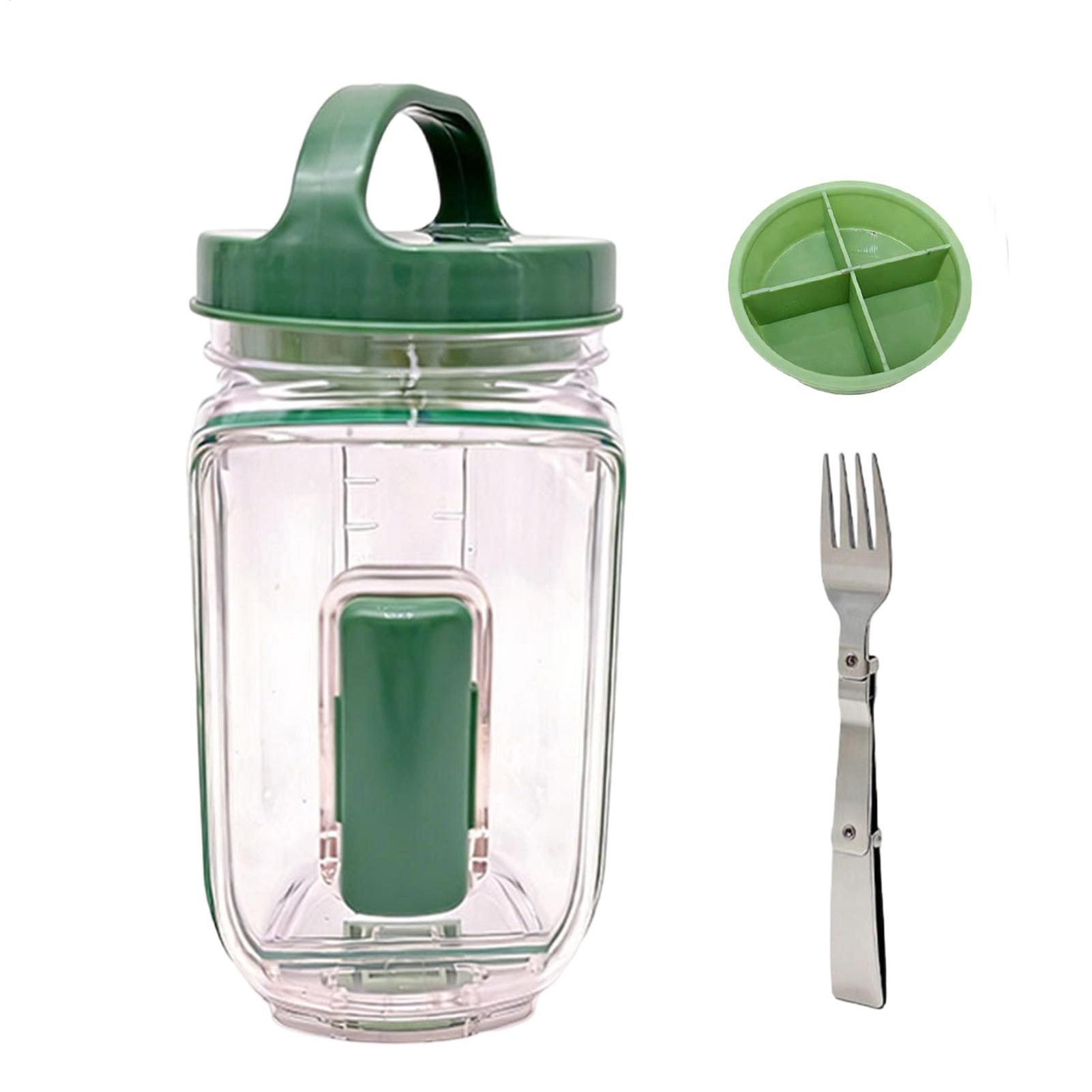 Side-Opening Salad Jar 1000ml  - Meal Prep Gym Food recension och pris