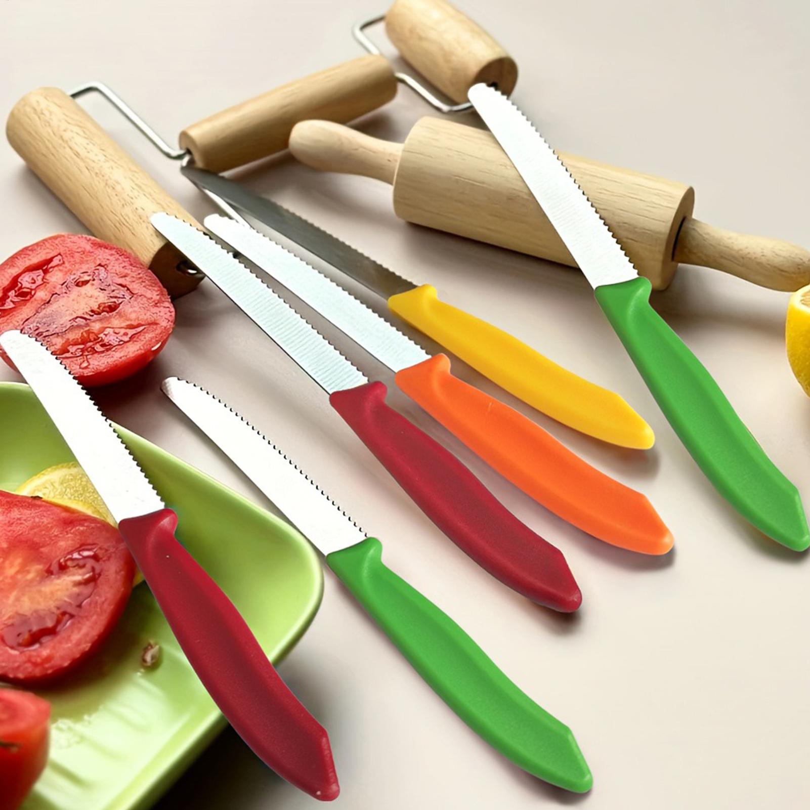 Serrated Steak Cutter 5 Pieces - Meal Prep For Cutting recension och pris