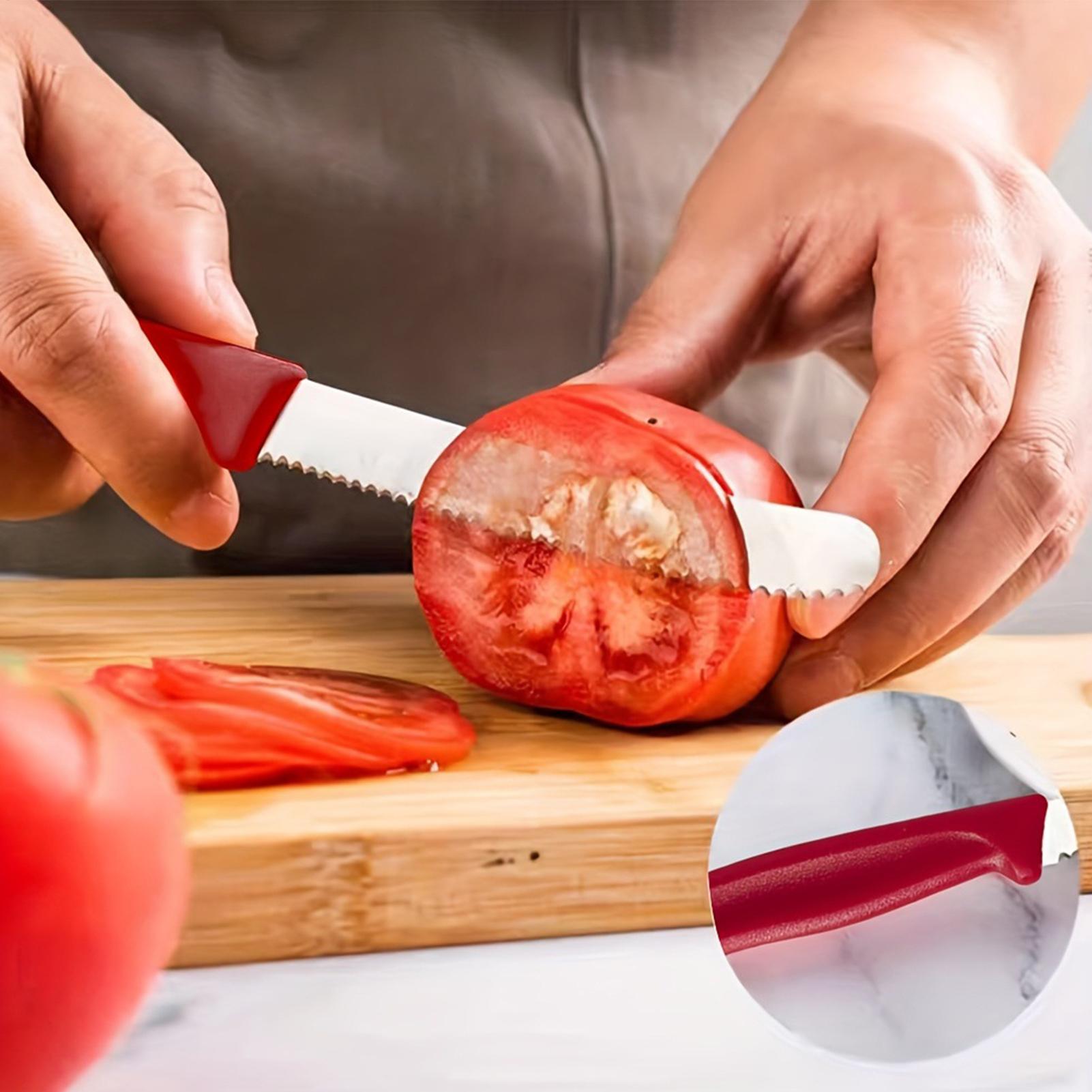 Serrated Steak Cutter 5 Pieces - Meal Prep For Cutting recension och pris