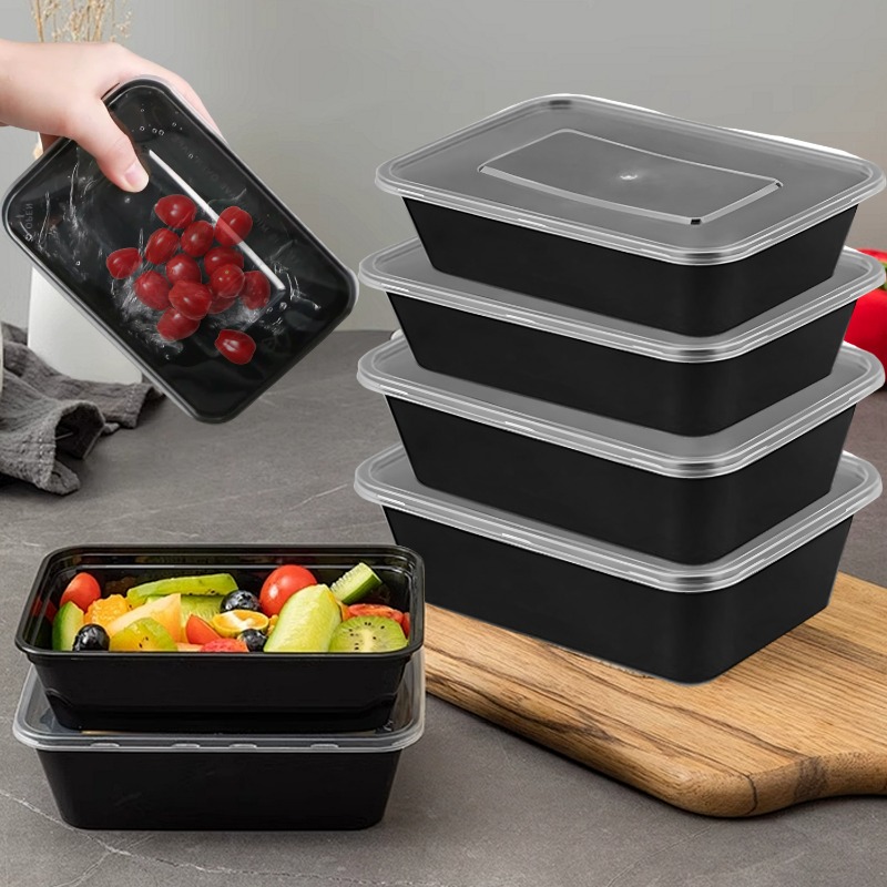 10/20x Food Storage Containers - Meal Prep Jars With Lids recension och pris