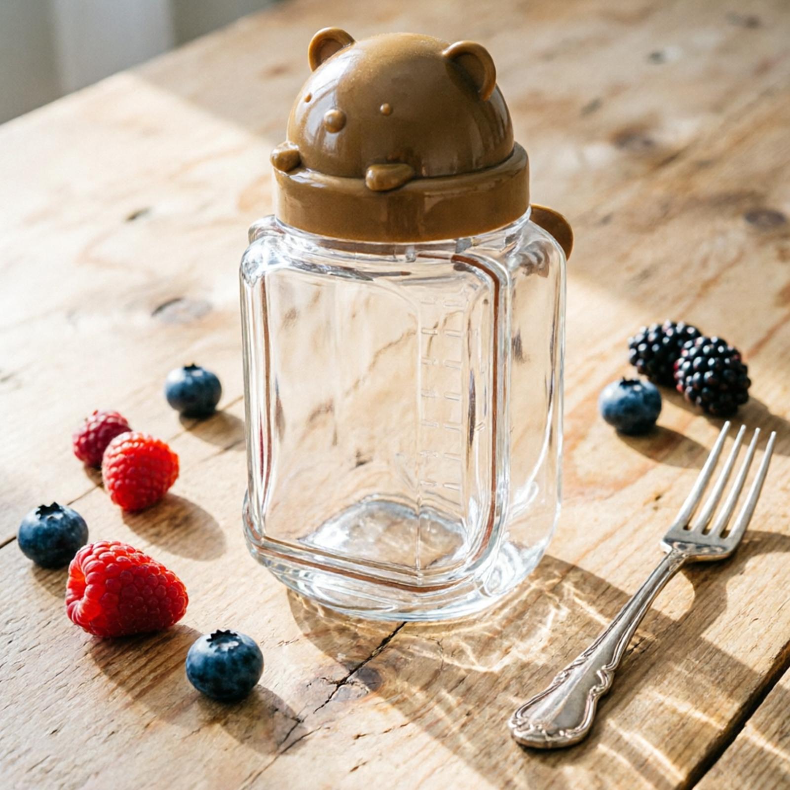Salad Jar Clear Food Organizer - Meal Prep Gym Food recension och pris