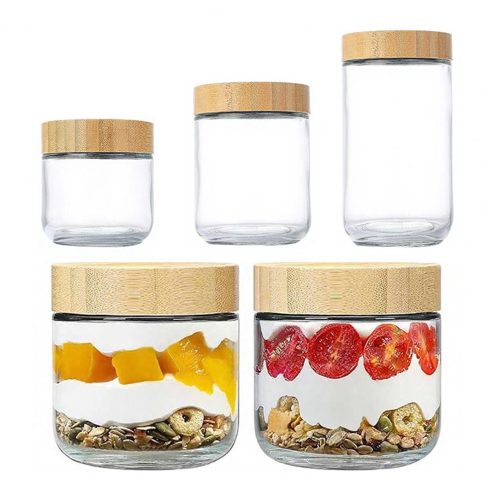 Kitchen Storage Jars Airtight  - Meal Prep Jars With Lids recension och pris