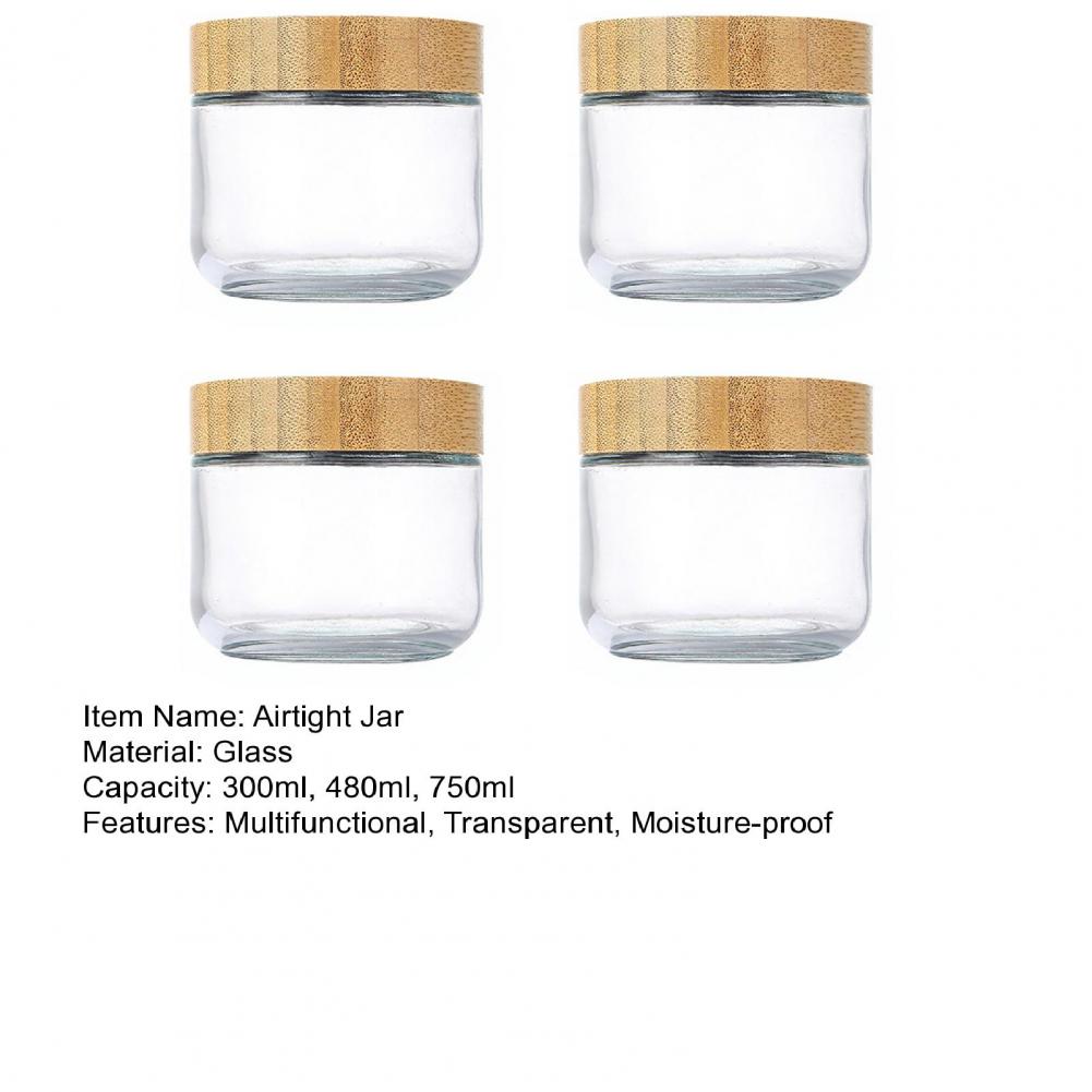 Kitchen Storage Jars Airtight  - Meal Prep Jars With Lids recension och pris
