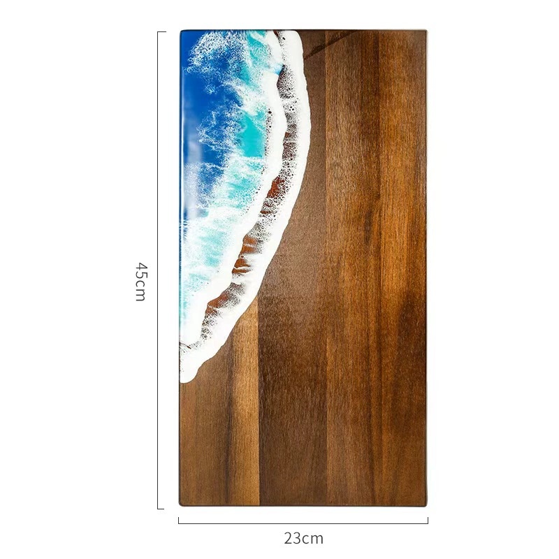 Acacia Wood Cutting Board with - Meal Prep For Cutting recension och pris