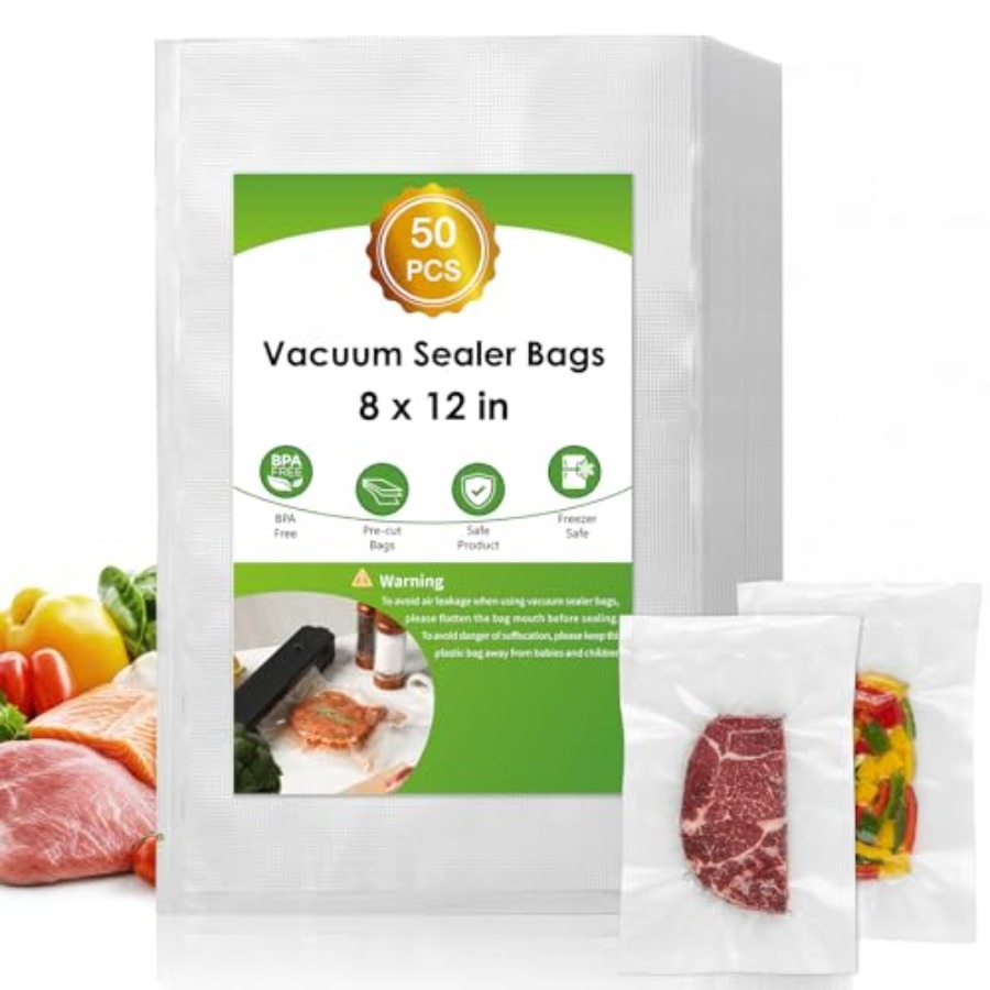 Moretoes pcs Vacuum Sealer Bag - Meal Prep For Cutting recension och pris