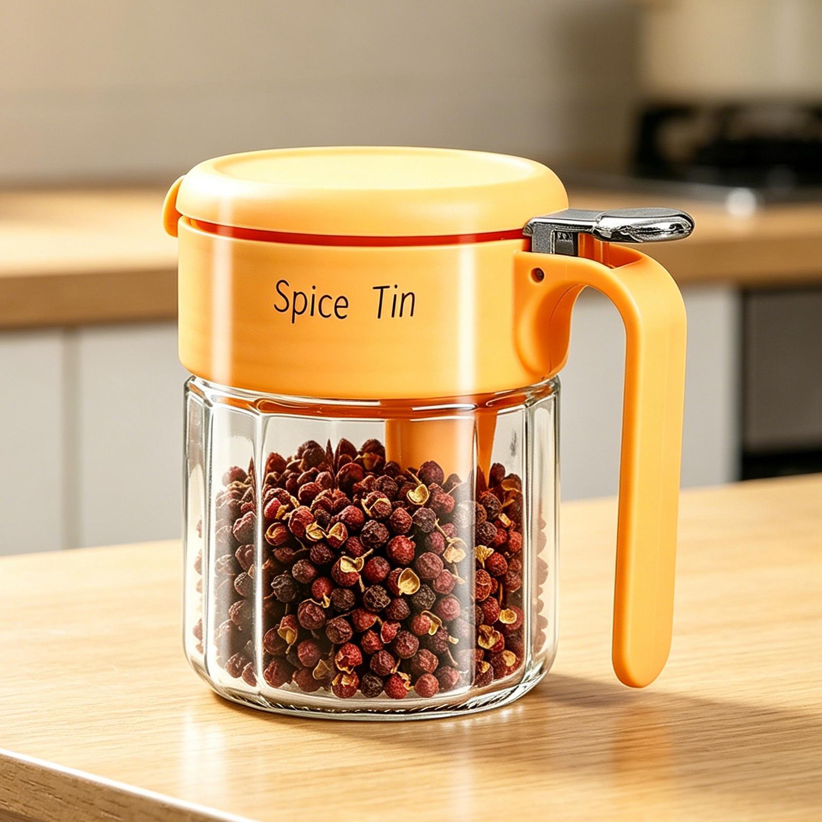 Seasoning Container 400ml Mult - Meal Prep Jars With Lids recension och pris
