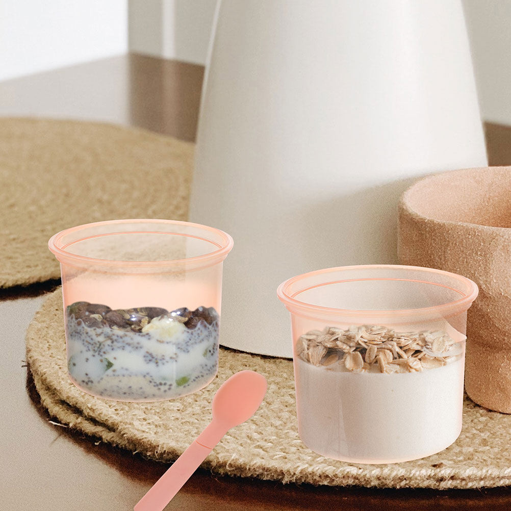 2Pcs Overnight Oats Jar Set Pr - Meal Prep Jars With Lids recension och pris