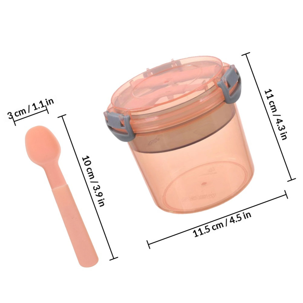 2Pcs Overnight Oats Jar Set Pr - Meal Prep Jars With Lids recension och pris
