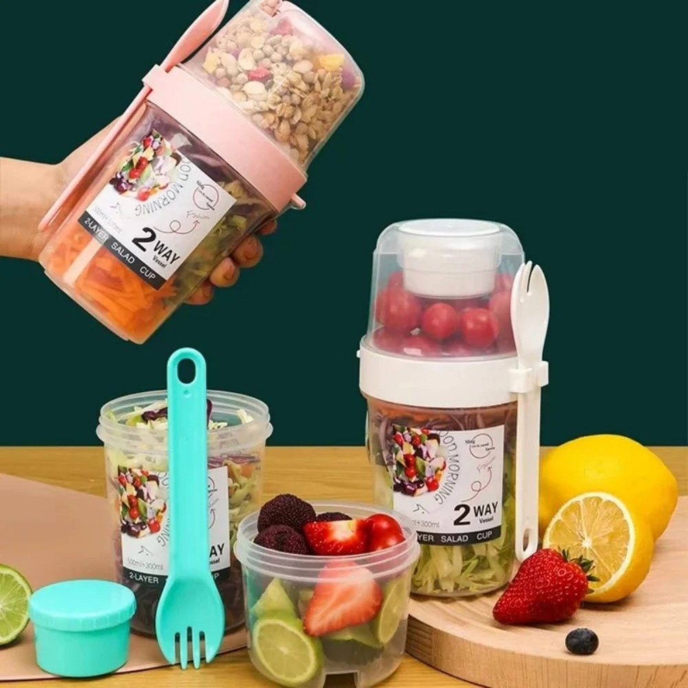 Portable Yogurt Cereal Oatmeal - Meal Prep Oatmeal Jars recension och pris