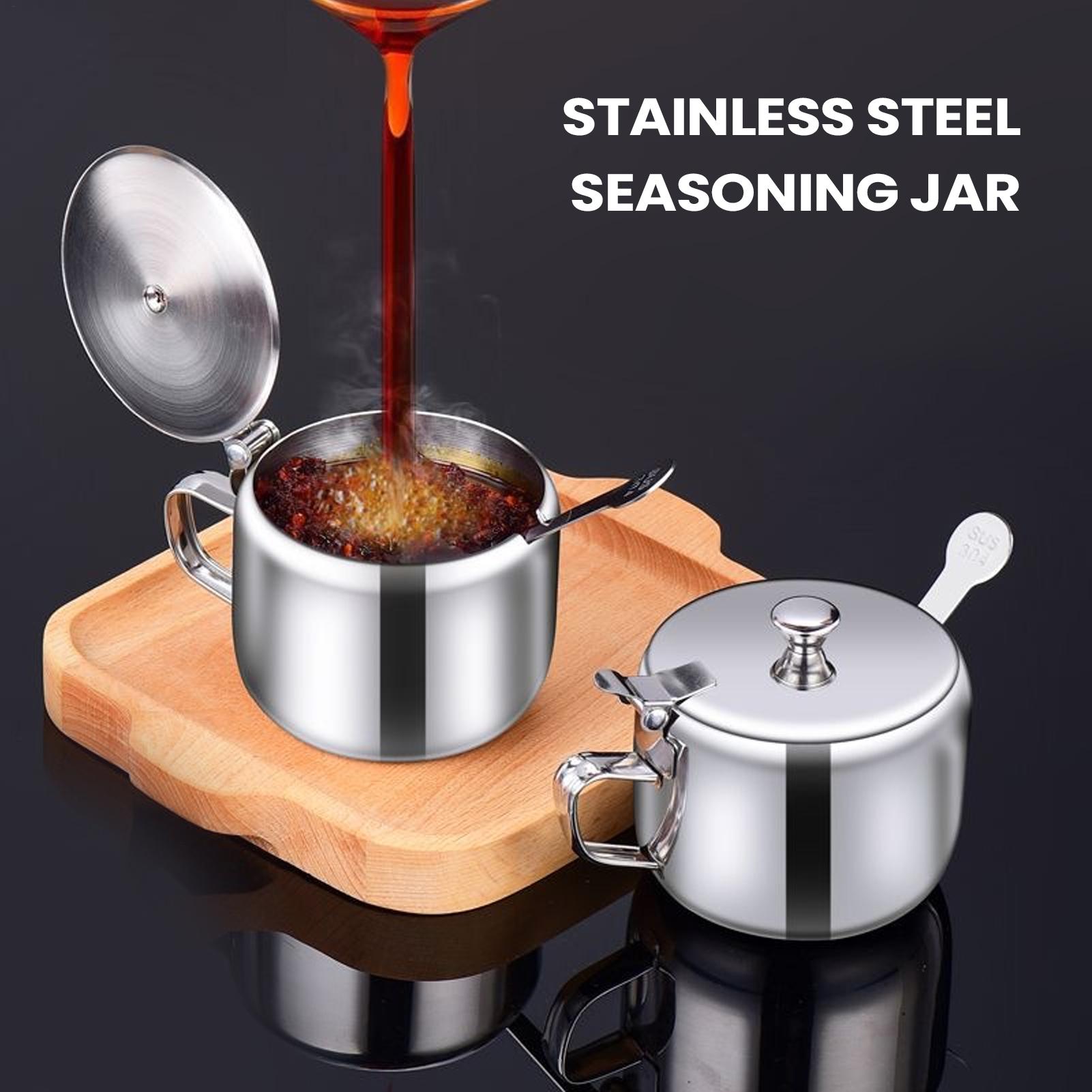 Seasoning Container Counter St - Meal Prep Jars With Lids recension och pris