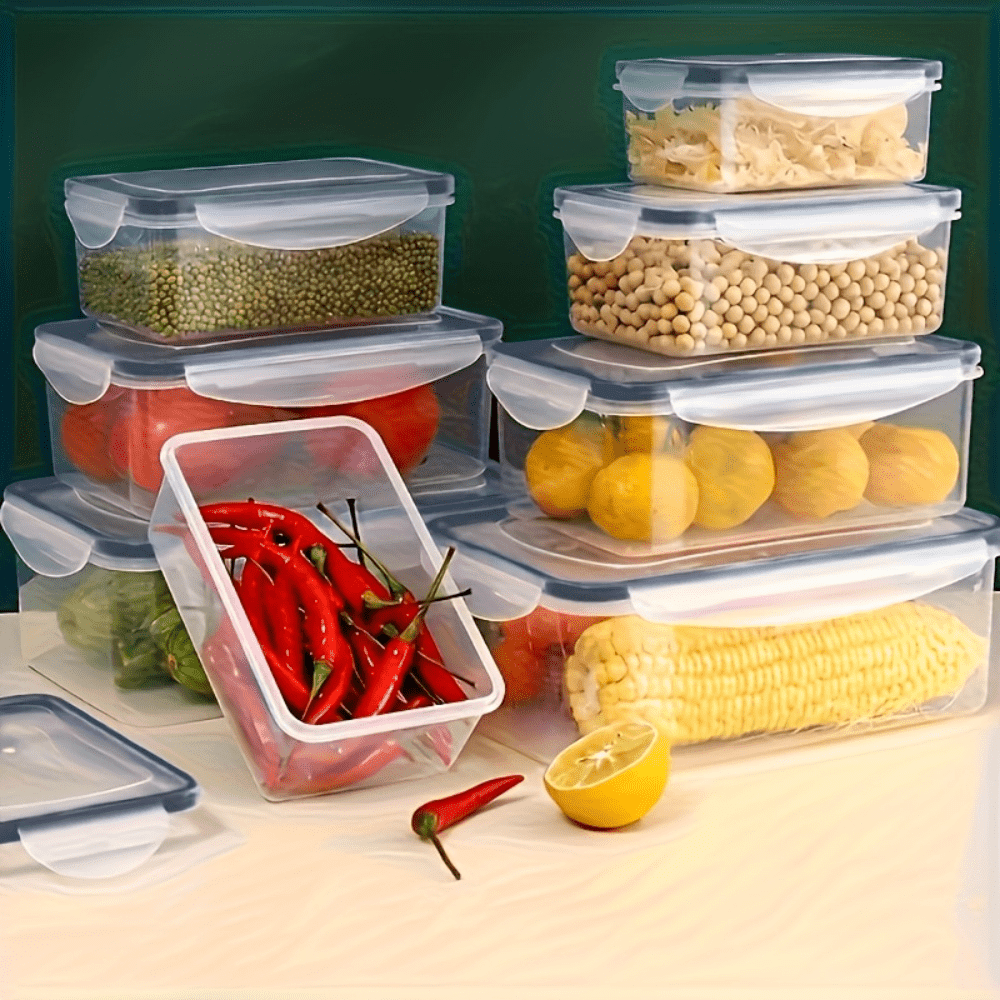 50 Pcs Food Storage Containers - Meal Prep Jars With Lids recension och pris