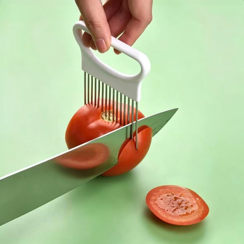 Effortlessly Slice Onions with - Onion Holder Slicer recension och pris