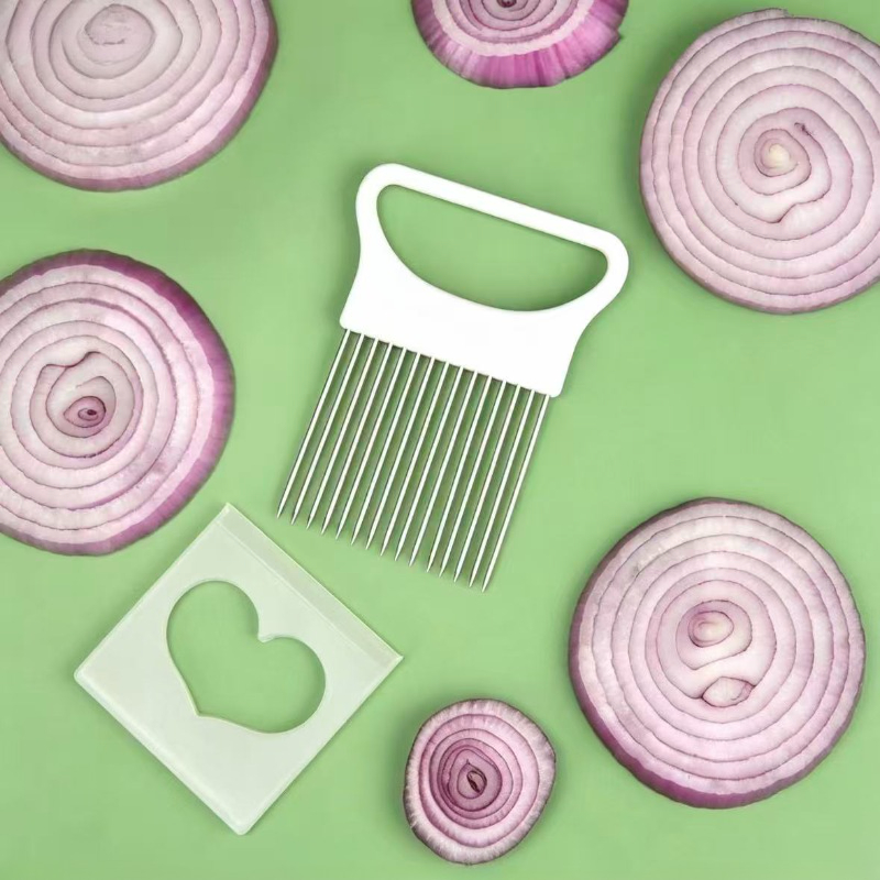 Effortlessly Slice Onions with - Onion Holder Slicer recension och pris