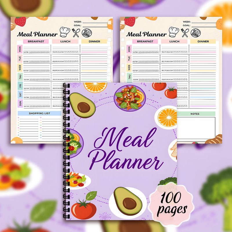 Meal Planner, Meal Prep Planne - Meal Prep Diet recension och pris