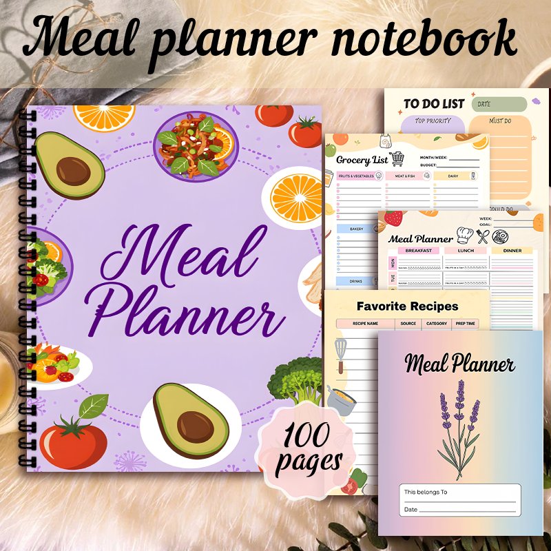 Meal Planner, Meal Prep Planne - Meal Prep Diet recension och pris