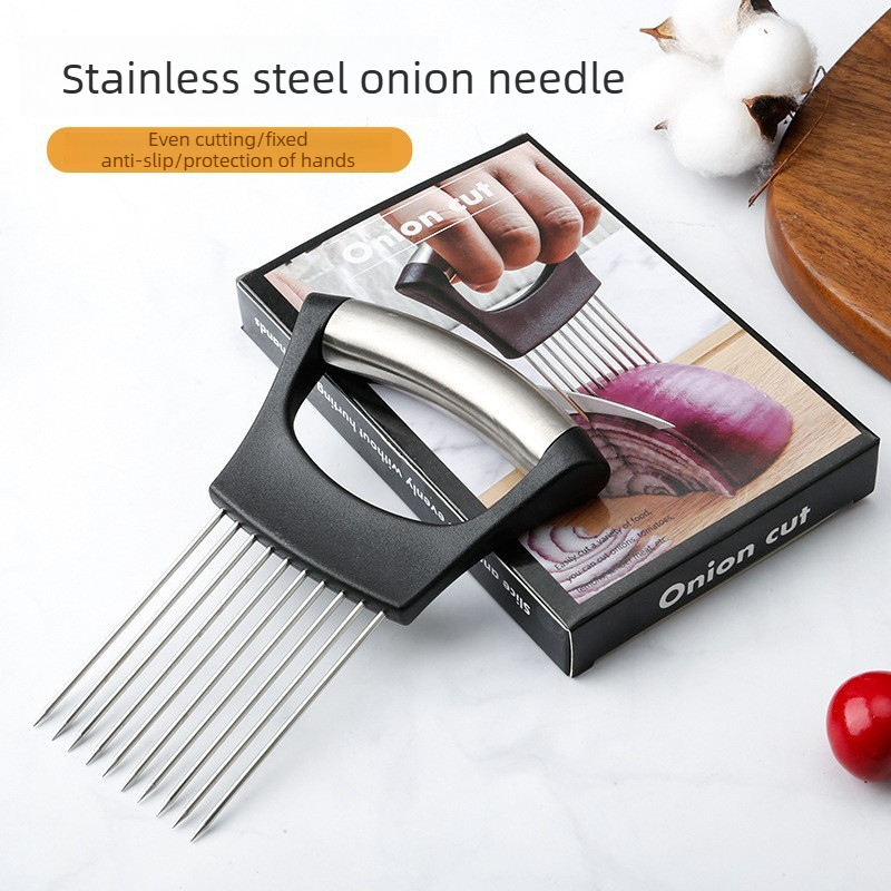 For Stainless Steel Onion Slic - Onion Holder Slicer recension och pris