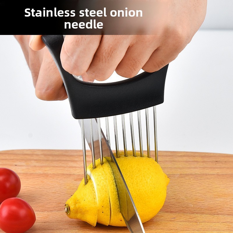 For Stainless Steel Onion Slic - Onion Holder Slicer recension och pris