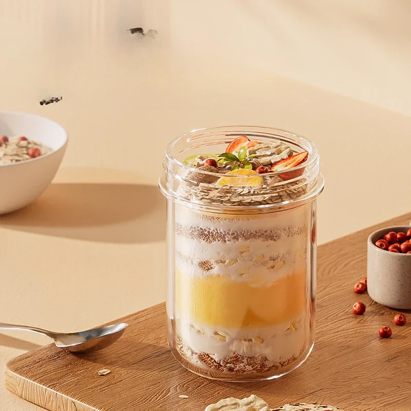 420ML New Breakfast Cups Oatme - Meal Prep Oatmeal Jars recension och pris