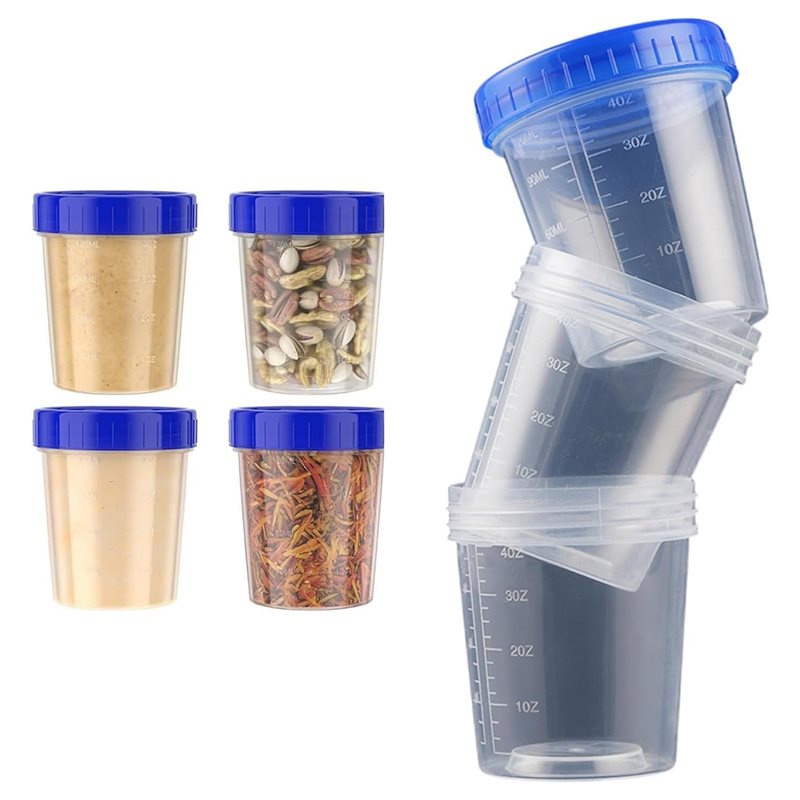 EYFL-For Condiments, Sauces Tr - Meal Prep Jars With Lids recension och pris
