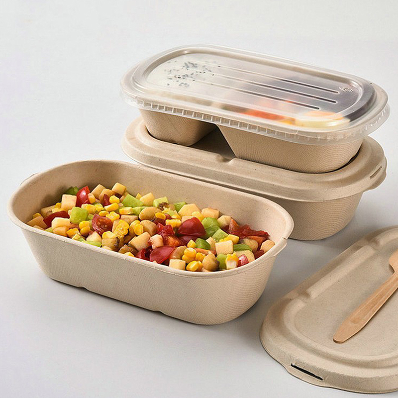 10/50PCS Disposable Takeaway B - Salad Container Jar recension och pris
