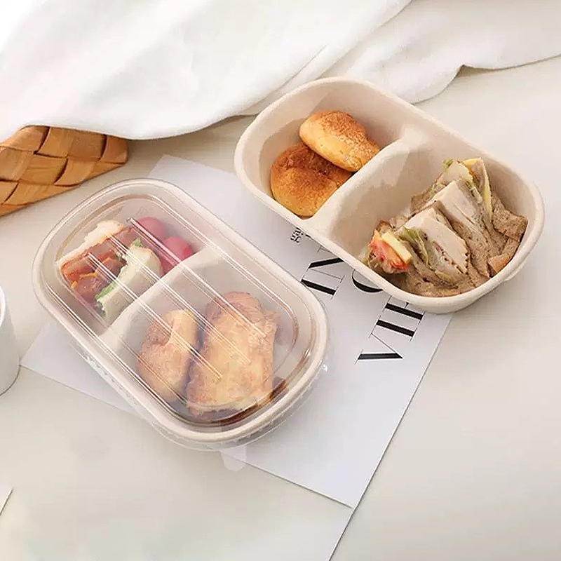 10/50PCS Disposable Takeaway B - Salad Container Jar recension och pris
