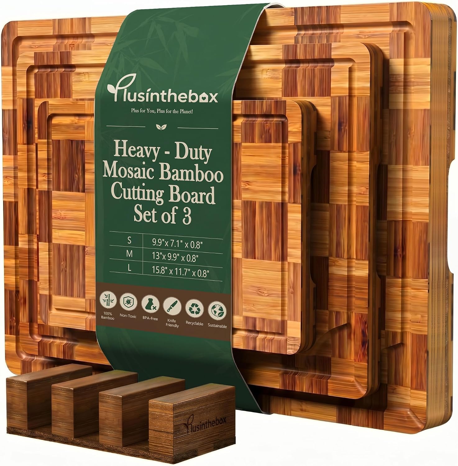 Checkered Cutting Board Set wi - Meal Prep For Cutting recension och pris