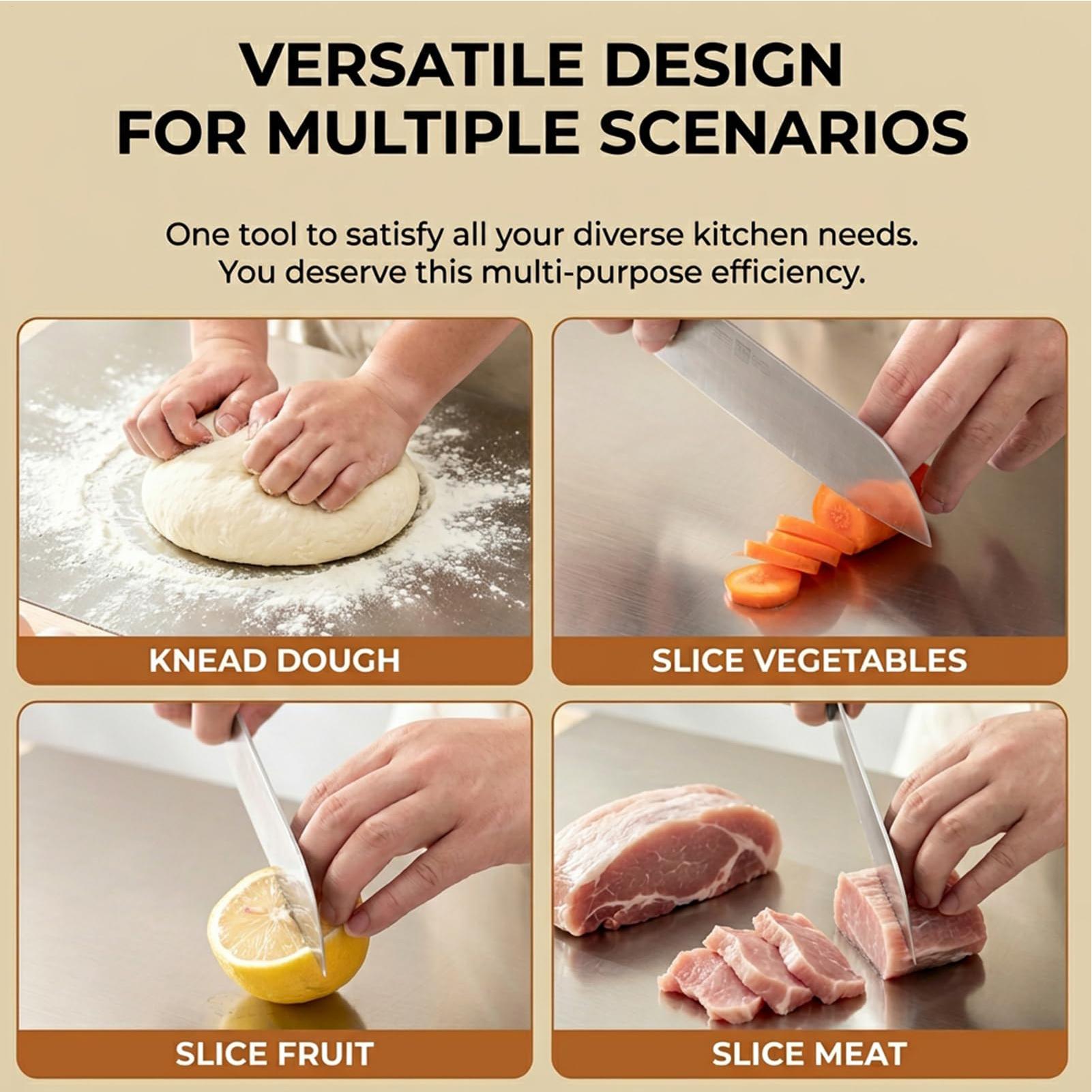 Stainless Cutting Board Dishwa - Meal Prep For Cutting recension och pris