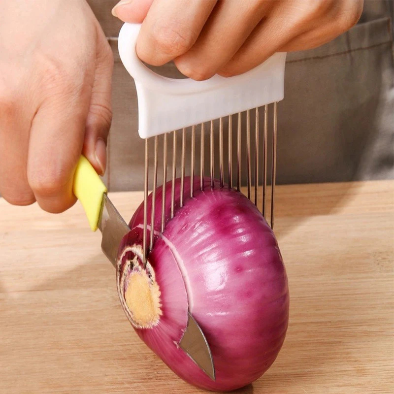 1-3pcs Effortlessly Slice Onio - Onion Holder Slicer recension och pris