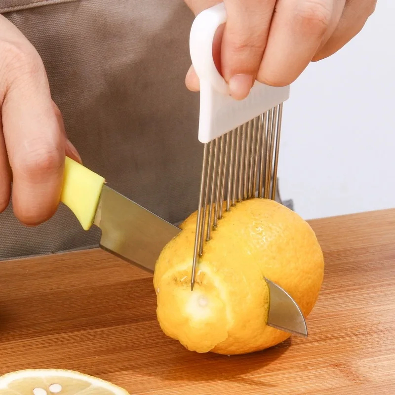 1-3pcs Effortlessly Slice Onio - Onion Holder Slicer recension och pris