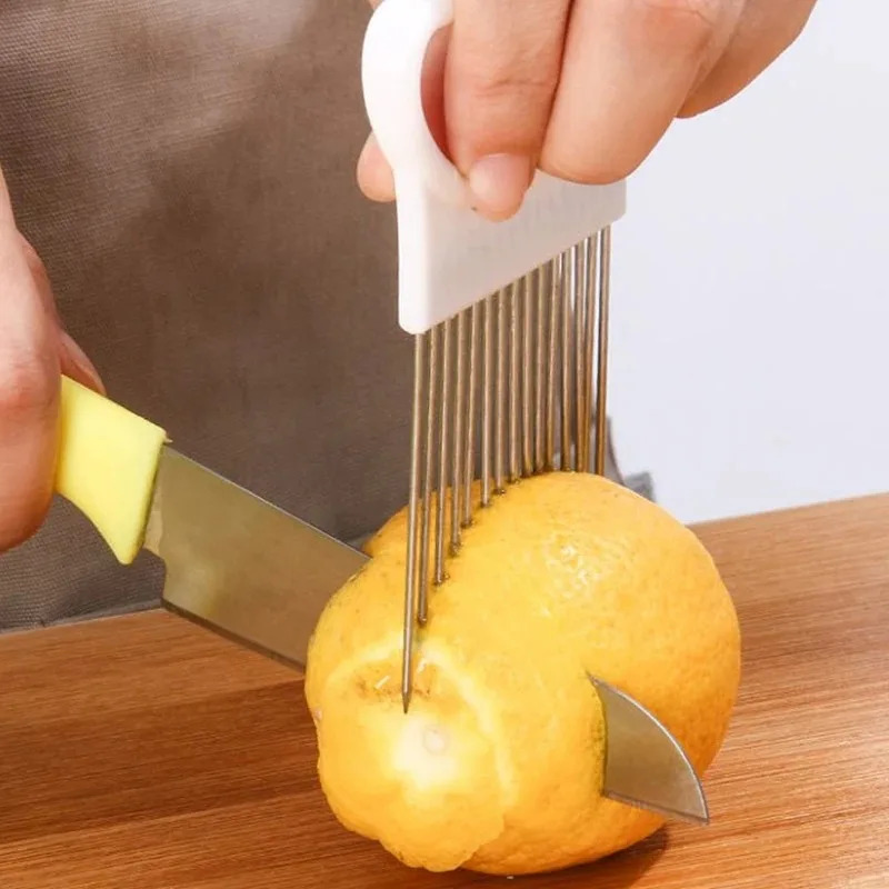 1/2/3/4pcs Effortlessly Slice  - Onion Holder Slicer recension och pris