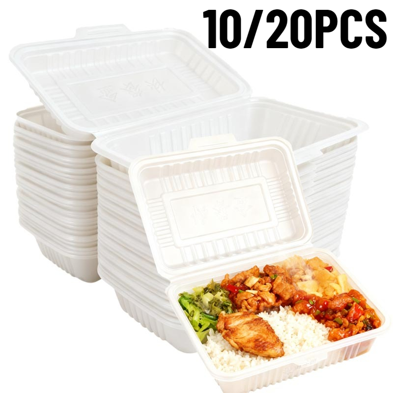 10/20PCS Disposable Lunch Boxe - Salad Container Jar recension och pris