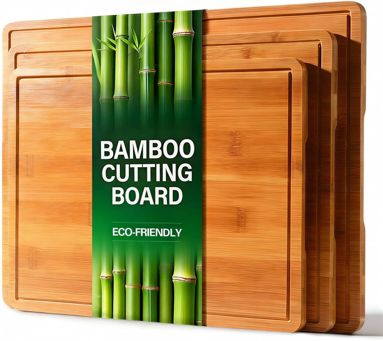 Bamboo Cutting Boards for Kitc - Meal Prep For Cutting recension och pris