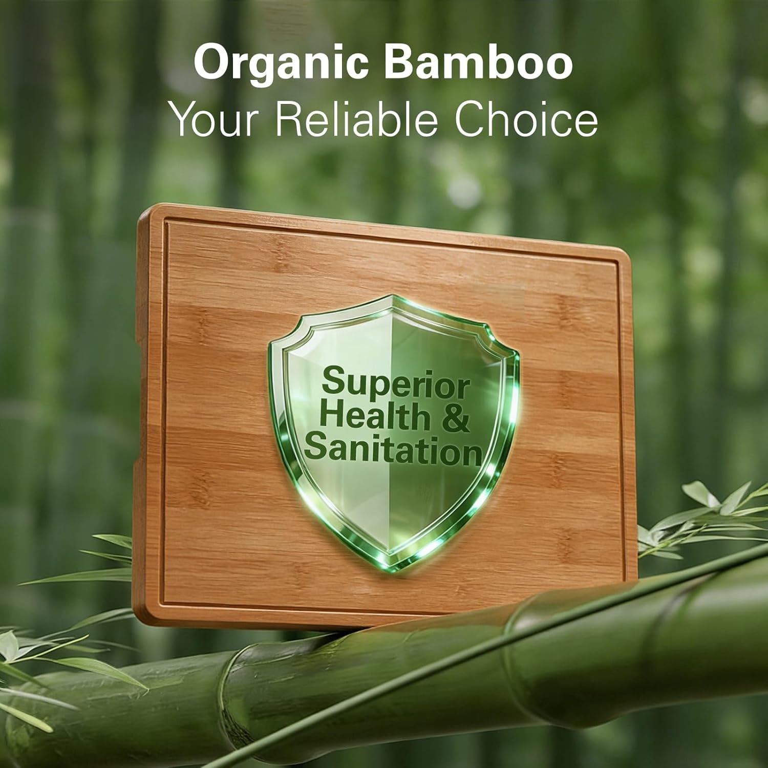 Bamboo Cutting Boards for Kitc - Meal Prep For Cutting recension och pris