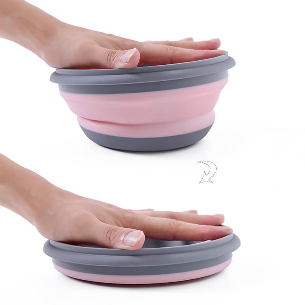 Portable Folding Lunch Box Bow - Salad Container Jar recension och pris