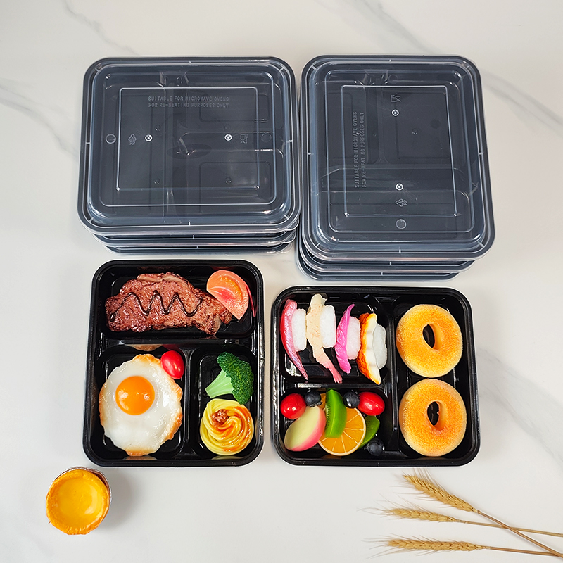 3-Compartment 34 Oz/1000 Ml, 1 - Meal Prep Gym Food recension och pris