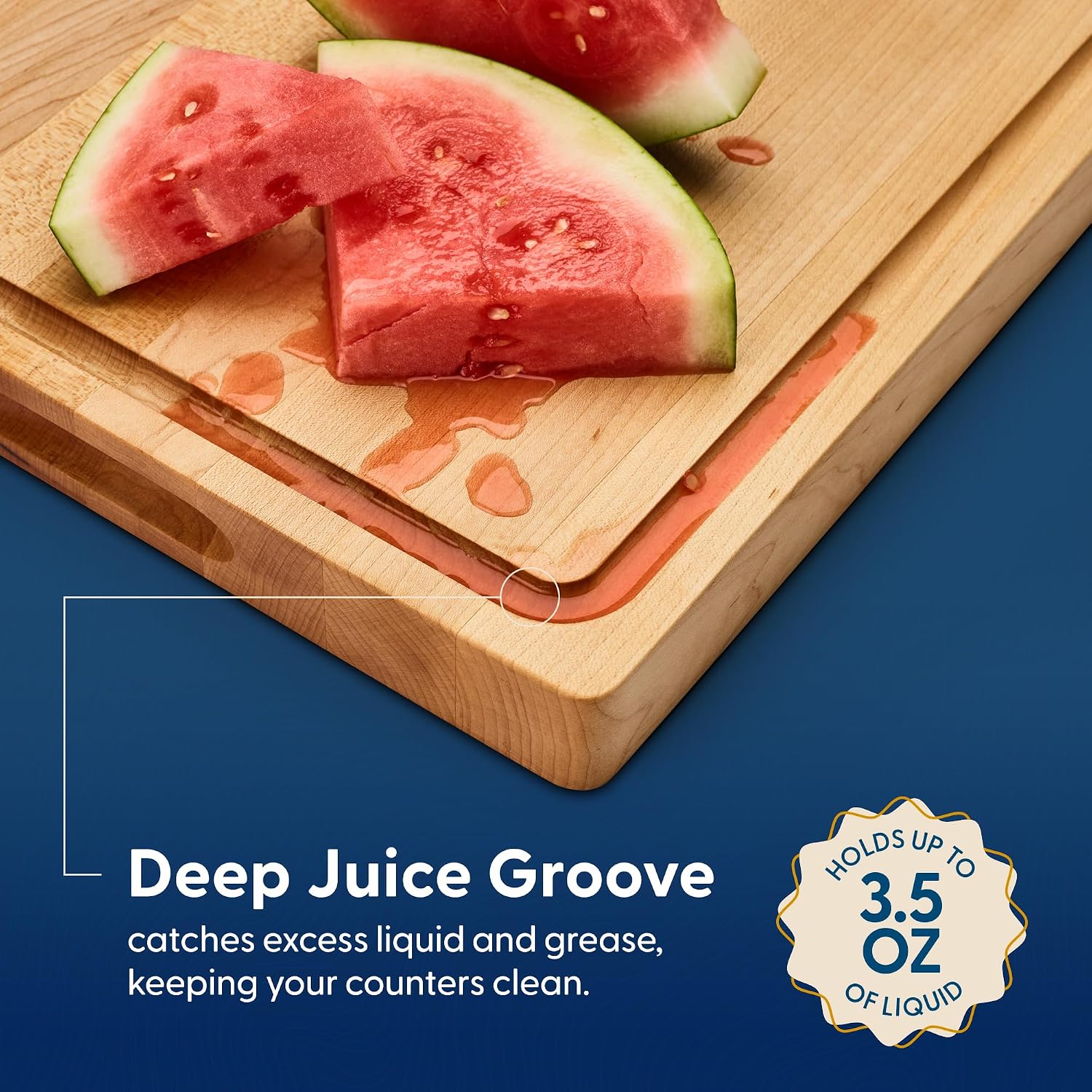 Hard Maple Wood Cutting Board, - Meal Prep For Cutting recension och pris